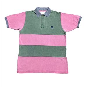 Vintage Guiness Striped Polo S (Fits Large)Shirt